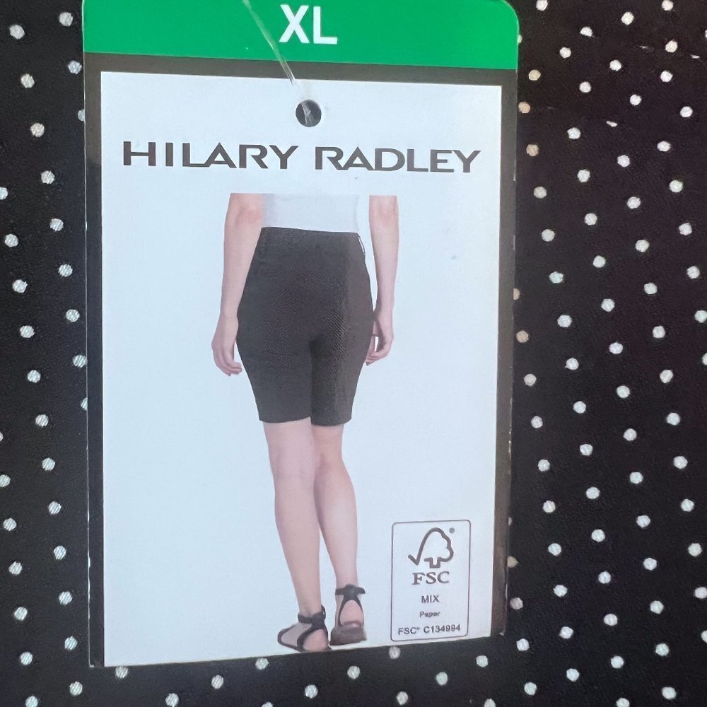 Hilary Radley Women’s Bermuda Pull-On Short 9" inseam - Picture 6 of 12
